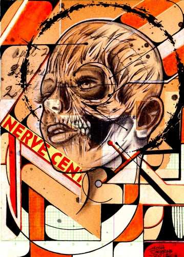 Black Market Art Company Nerve Center Print - Black Market Art Company - Flyclothing LLC