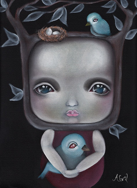Black Market Art Company Nesting Print