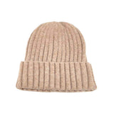 Beautiful Solid Knit Beanie Hat - Madeline Love - Flyclothing LLC