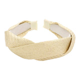 Braided Straw Headband - Madeline Love - Flyclothing LLC
