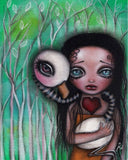 Black Market Art Company Never Alone Print