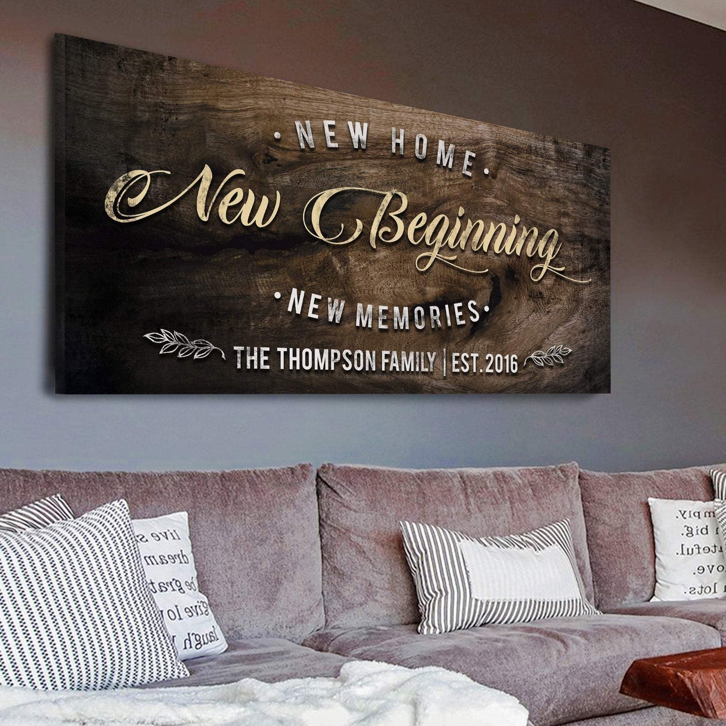 New Home Sign II - Tailored Canvases - Flyclothing LLC