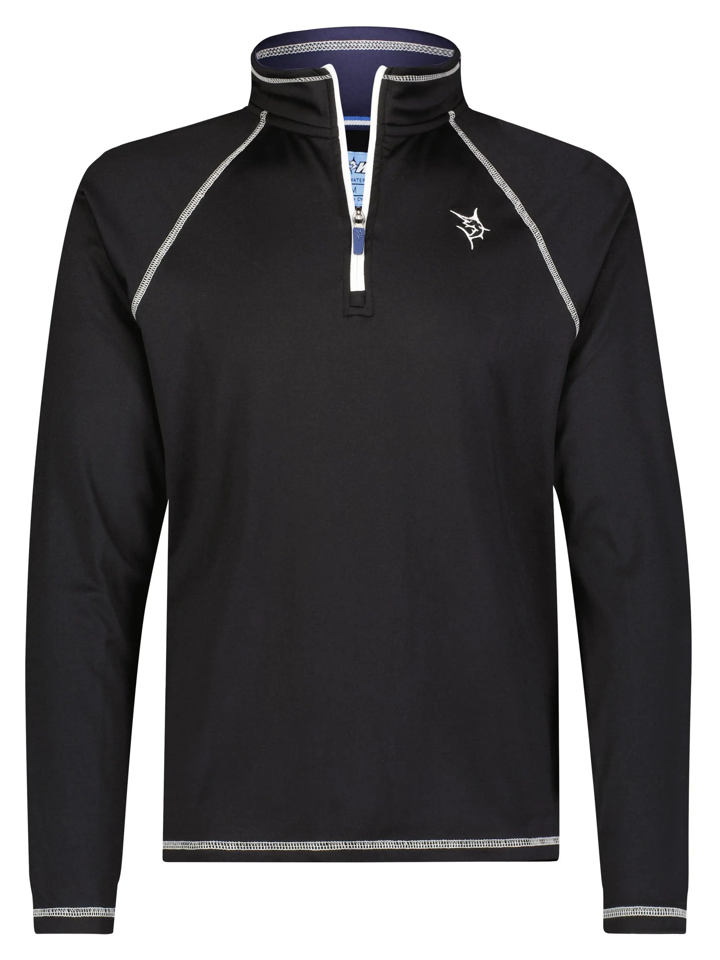 New Harbor Quarter Zip Effortless Comfort - White Water Life - Flyclothing LLC