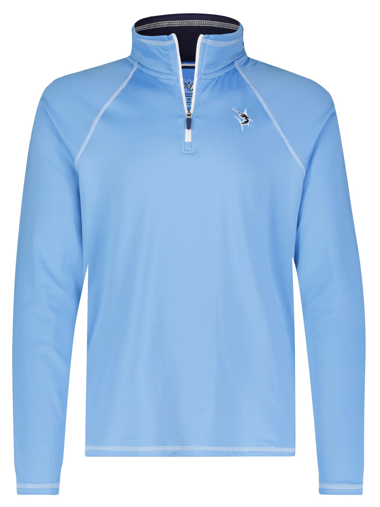New Harbor Quarter Zip Effortless Comfort - White Water Life - Flyclothing LLC