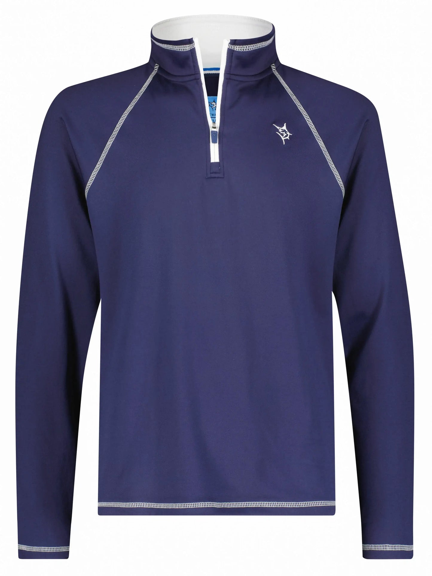 New Harbor Quarter Zip Effortless Comfort - White Water Life - Flyclothing LLC
