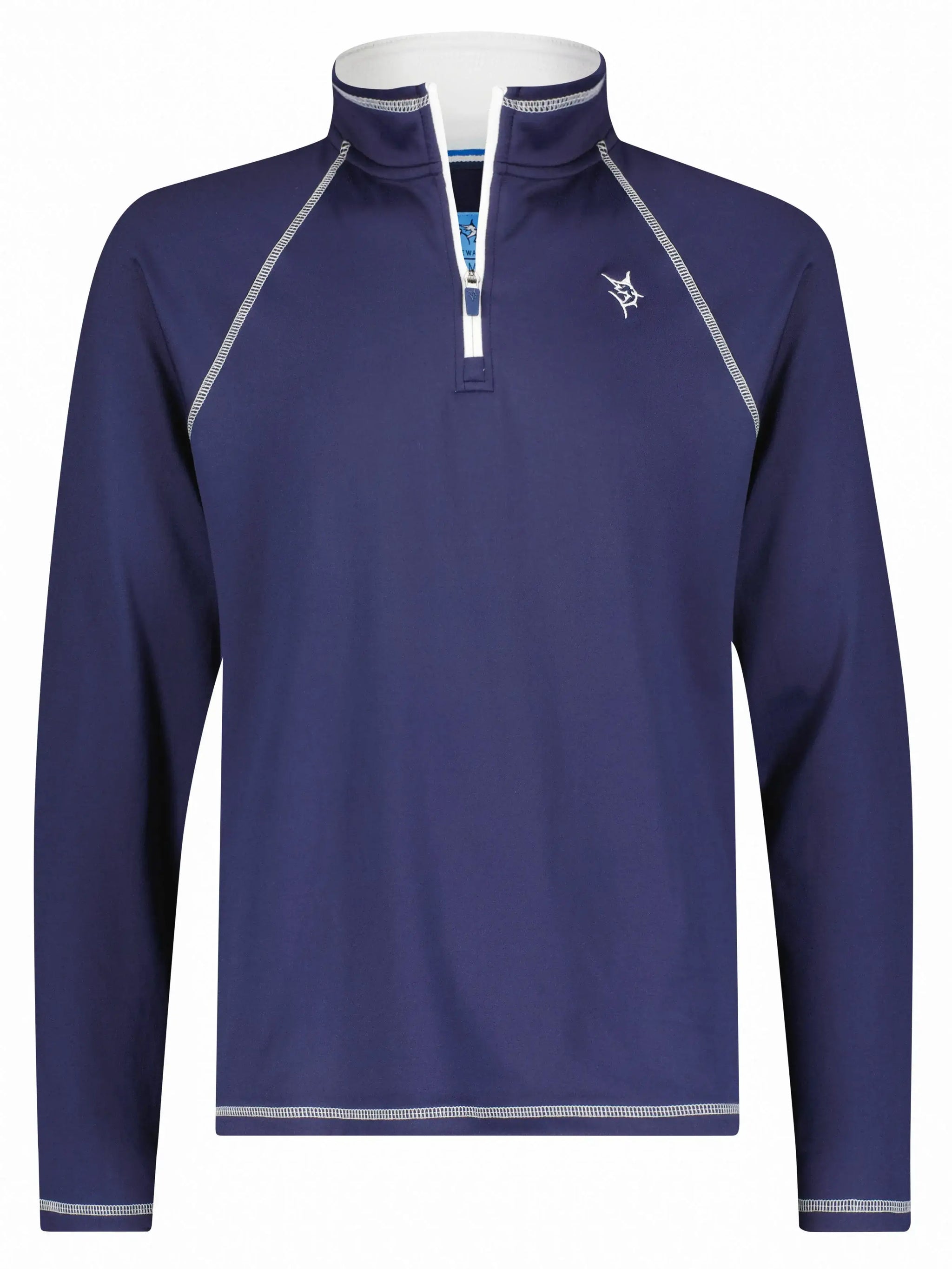 New Harbor Quarter Zip Effortless Comfort - White Water Life - Flyclothing LLC