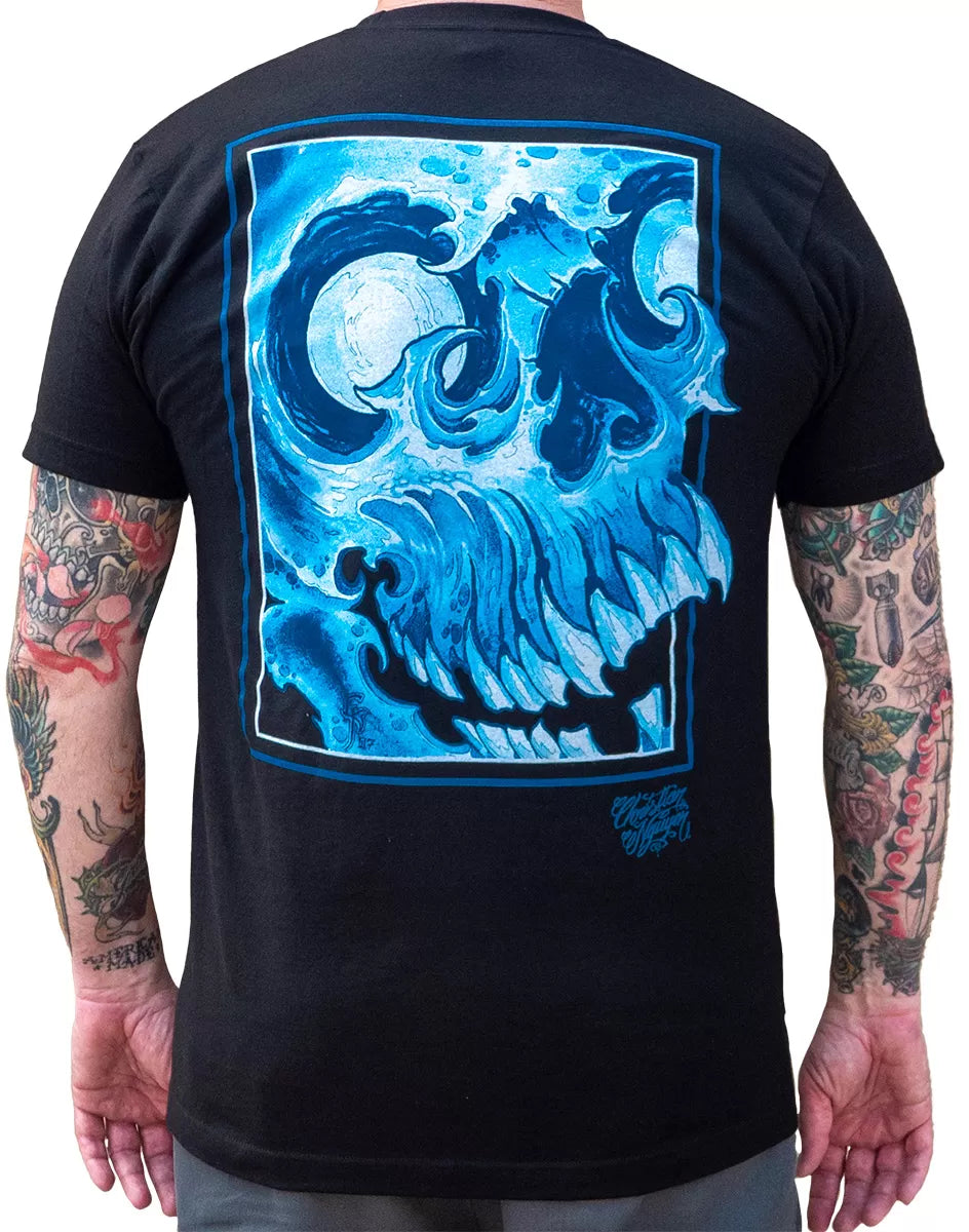 Black Market Art Company Nguyen Skull Men's T-Shirt