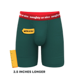 The Nice List | Flirty Waistband Long Leg Ball Hammock® Pouch Underwear With Fly - Shinesty - Flyclothing LLC
