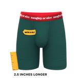 The Nice List | Flirty Waistband Long Leg Ball Hammock® Pouch Underwear With Fly - Shinesty - Flyclothing LLC