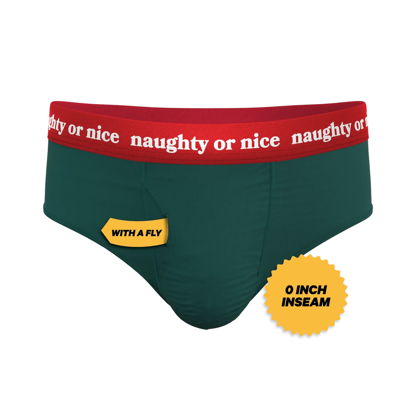 The Nice List | Flirty Waistband Ball Hammock® Pouch Underwear Briefs - Shinesty - Flyclothing LLC