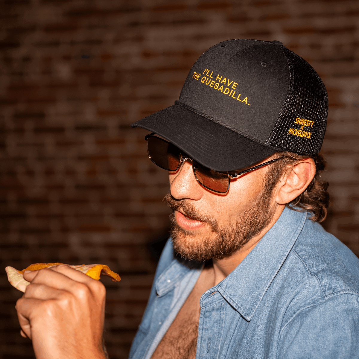 The Quesadilla | Shinesty X Nickelback Quesadilla Nickelback Foam Trucker Hat - Shinesty - Flyclothing LLC