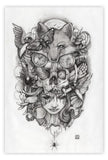 Black Market Art Company Night Terror Print