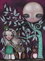 Black Market Art Company Night Creatures Print