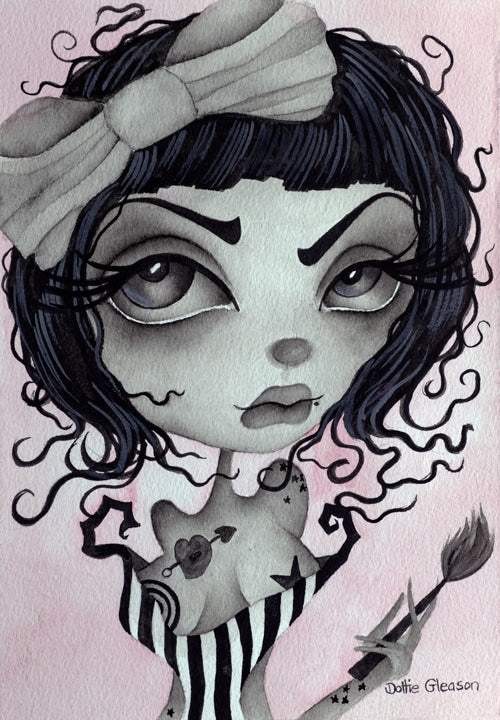 Black Market Art Company Nina Print - Black Market Art Company - Flyclothing LLC