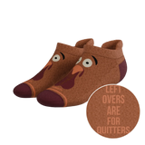 The No Leftovers | Thanksgiving Turkey Heel Hammock™ Ankle Socks - Shinesty - Flyclothing LLC