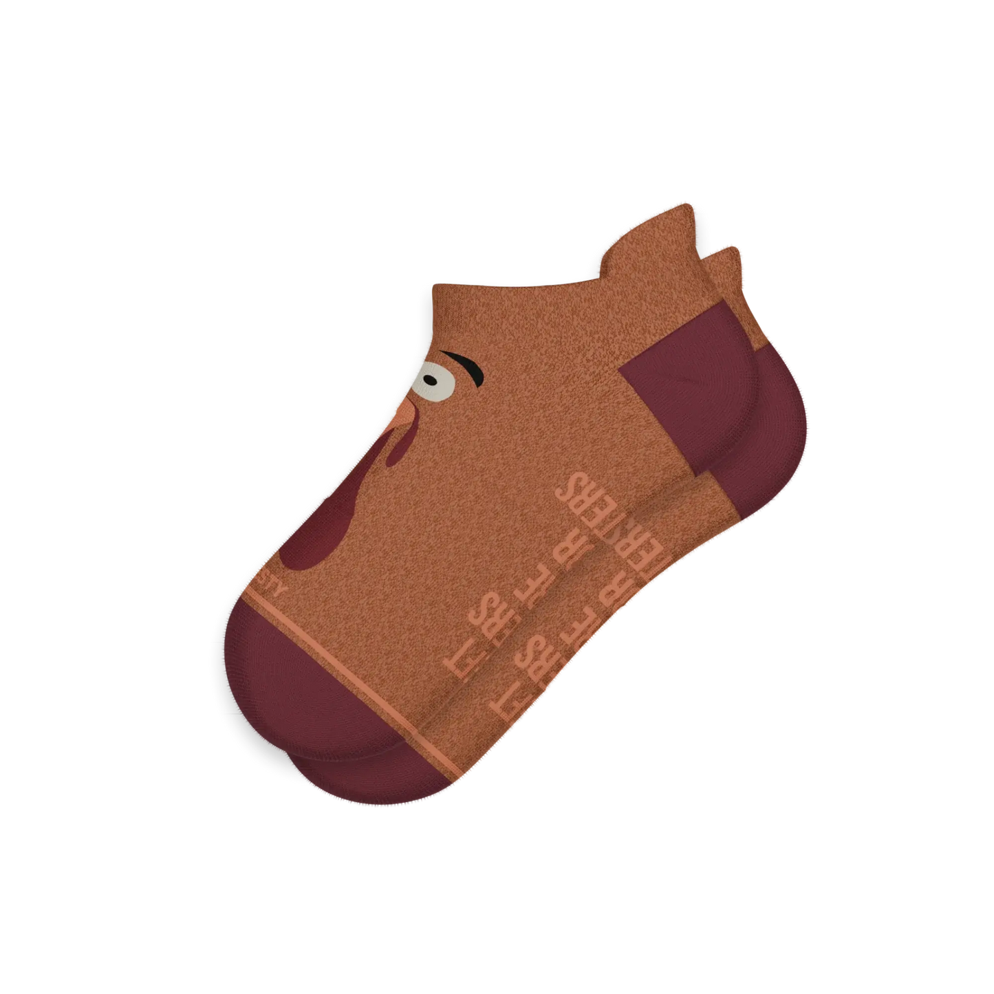 The No Leftovers | Thanksgiving Turkey Heel Hammock™ Ankle Socks - Shinesty - Flyclothing LLC