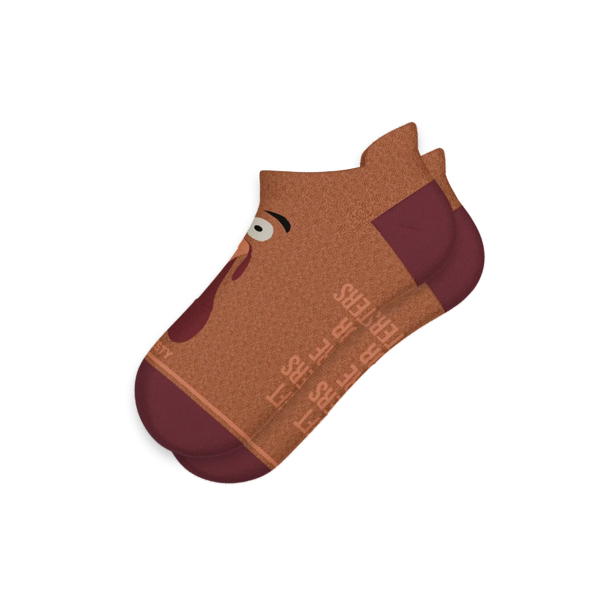 The No Leftovers | Thanksgiving Turkey Heel Hammock™ Ankle Socks - Shinesty - Flyclothing LLC