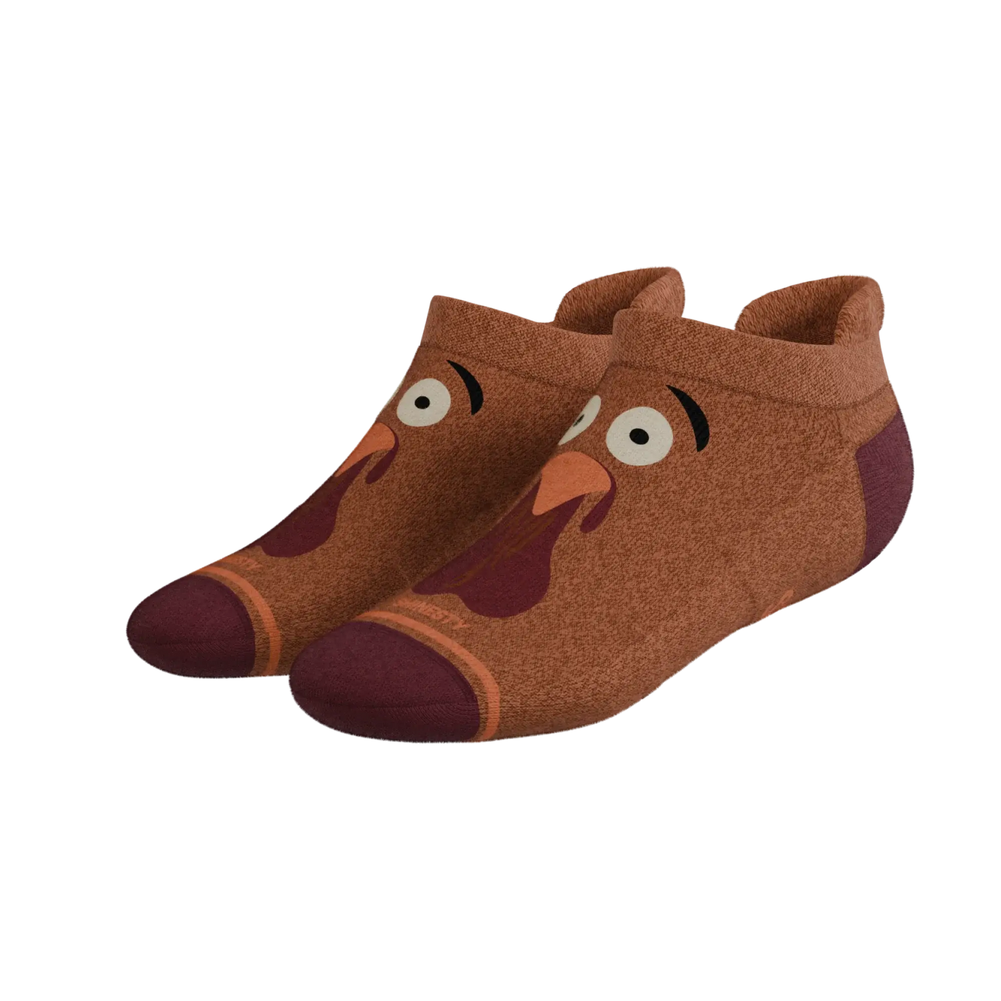 The No Leftovers | Thanksgiving Turkey Heel Hammock™ Ankle Socks - Shinesty - Flyclothing LLC
