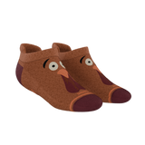The No Leftovers | Thanksgiving Turkey Heel Hammock™ Ankle Socks