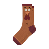 The No Leftovers | Thanksgiving Turkey Heel Hammock™ Crew Socks - Shinesty - Flyclothing LLC