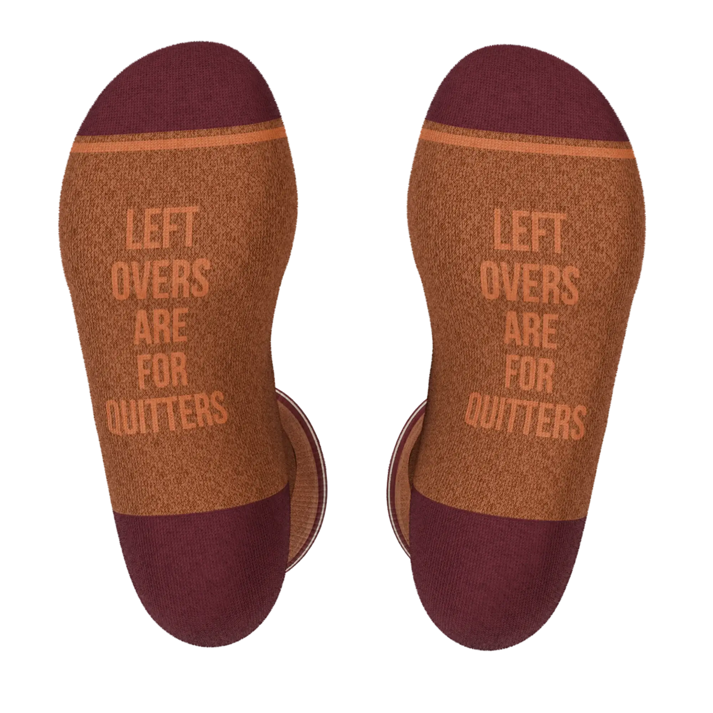 The No Leftovers | Thanksgiving Turkey Heel Hammock™ Crew Socks - Shinesty - Flyclothing LLC