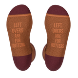 The No Leftovers | Thanksgiving Turkey Heel Hammock™ Crew Socks - Shinesty - Flyclothing LLC