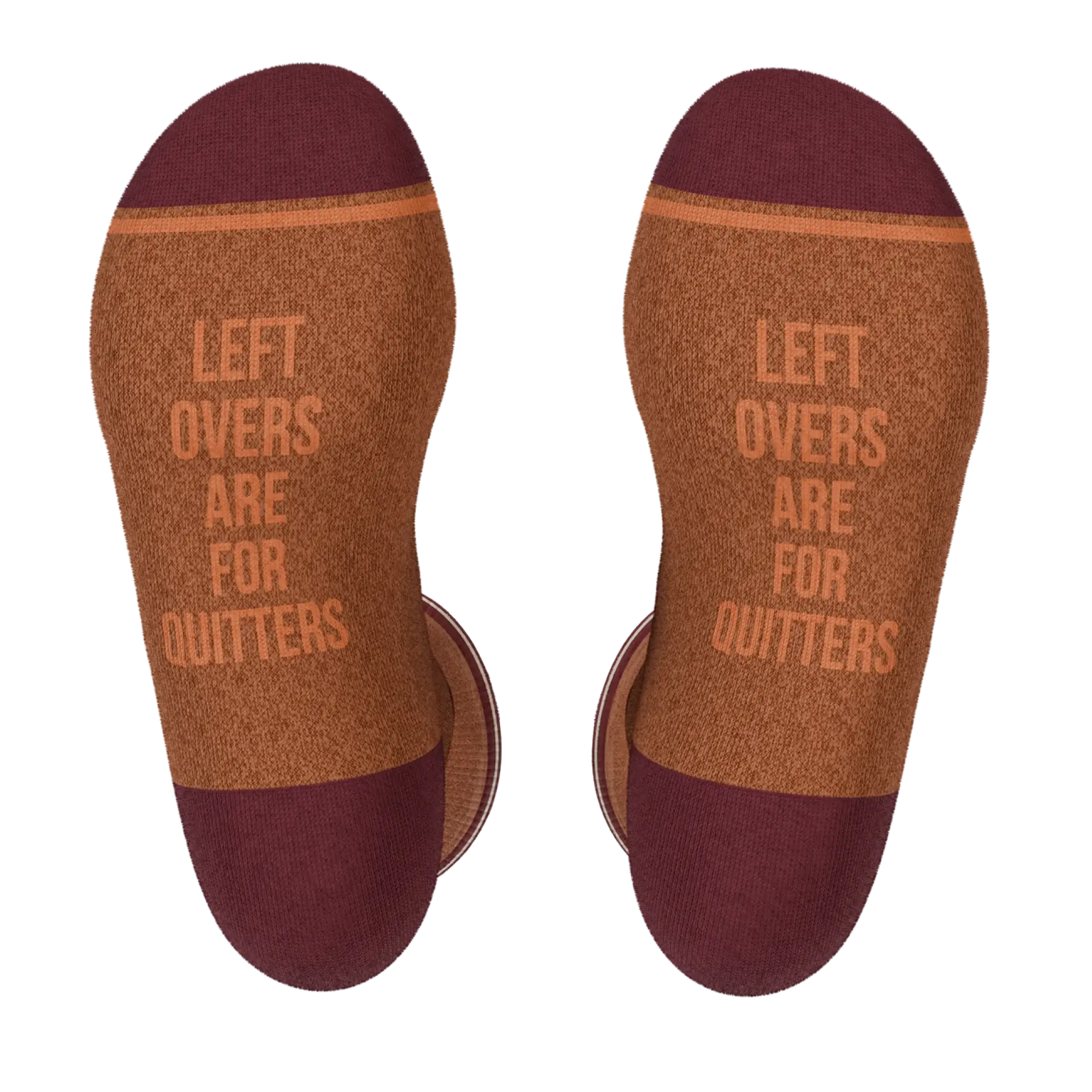 The No Leftovers | Thanksgiving Turkey Heel Hammock™ Crew Socks - Shinesty - Flyclothing LLC