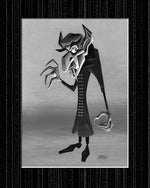 Black Market Art Company Nosferatu B&W Print