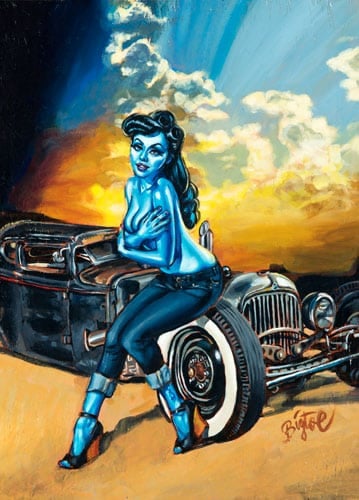 Black Market Art Company Notorious Print