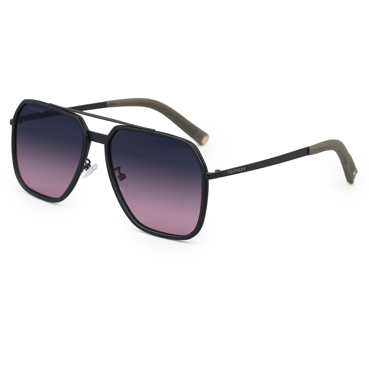 Nova Faded Black Purple - TopFoxx - Flyclothing LLC