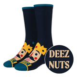 The Nut King | Nutcracker Heel Hammock™ Crew Socks - Shinesty - Flyclothing LLC