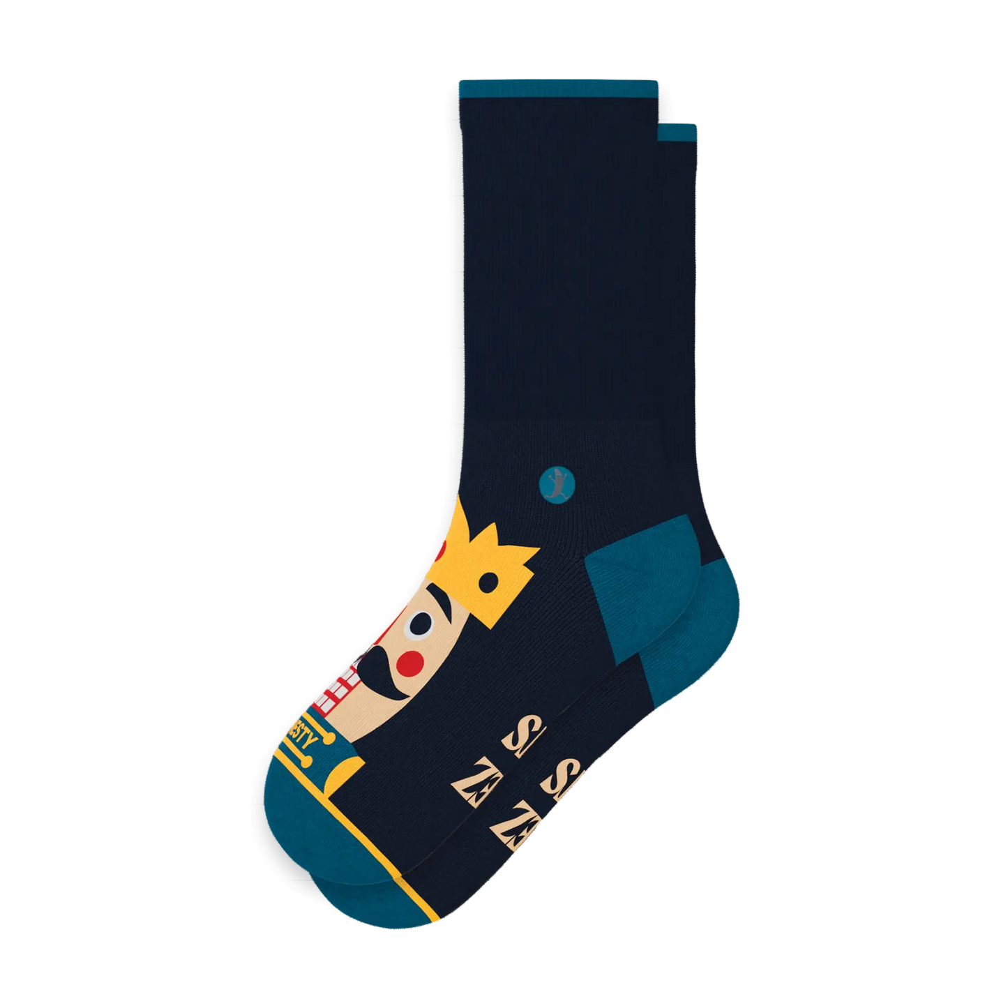 The Nut King | Nutcracker Heel Hammock™ Crew Socks - Shinesty - Flyclothing LLC