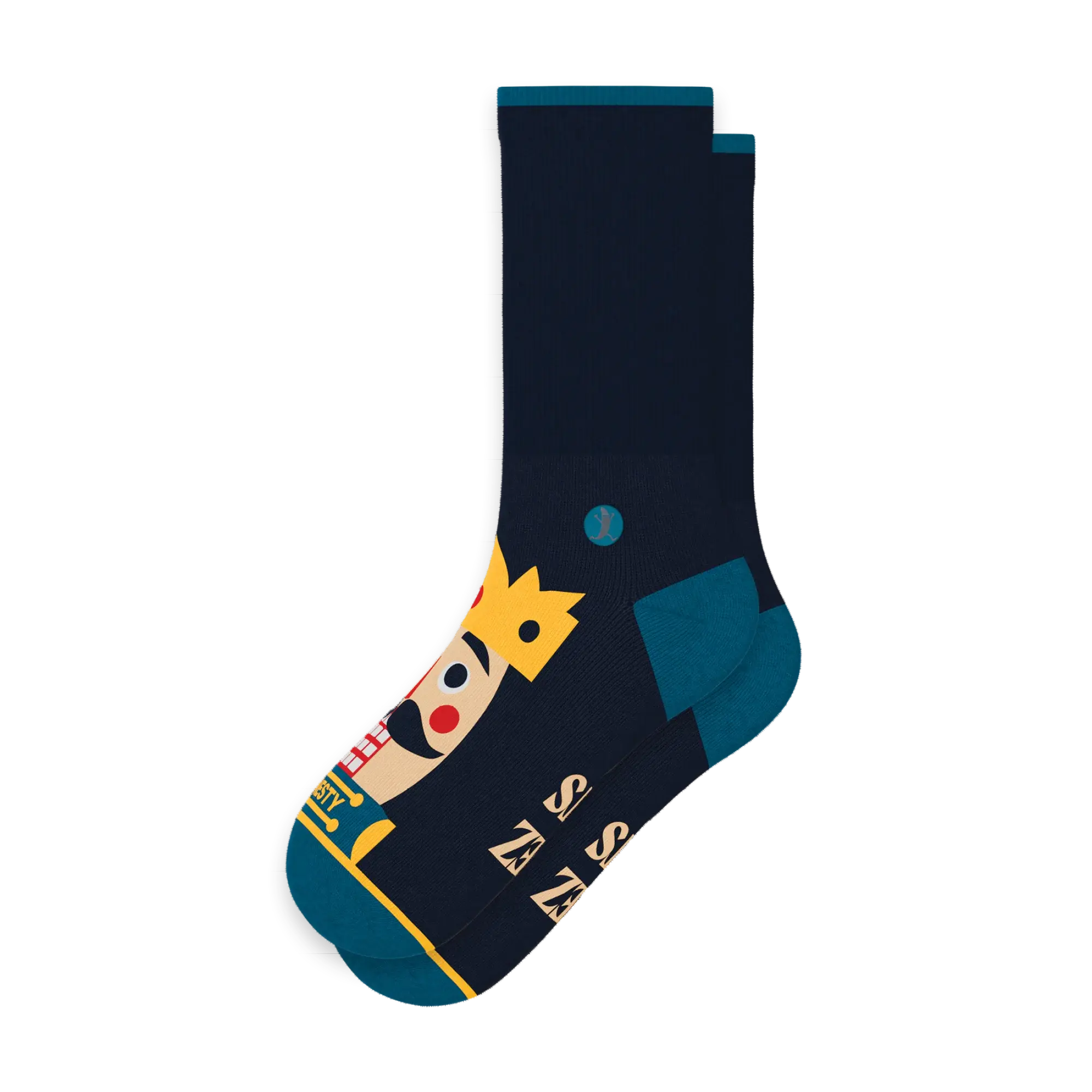 The Nut King | Nutcracker Heel Hammock™ Crew Socks - Shinesty - Flyclothing LLC