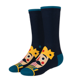 The Nut King | Nutcracker Heel Hammock™ Crew Socks - Shinesty - Flyclothing LLC