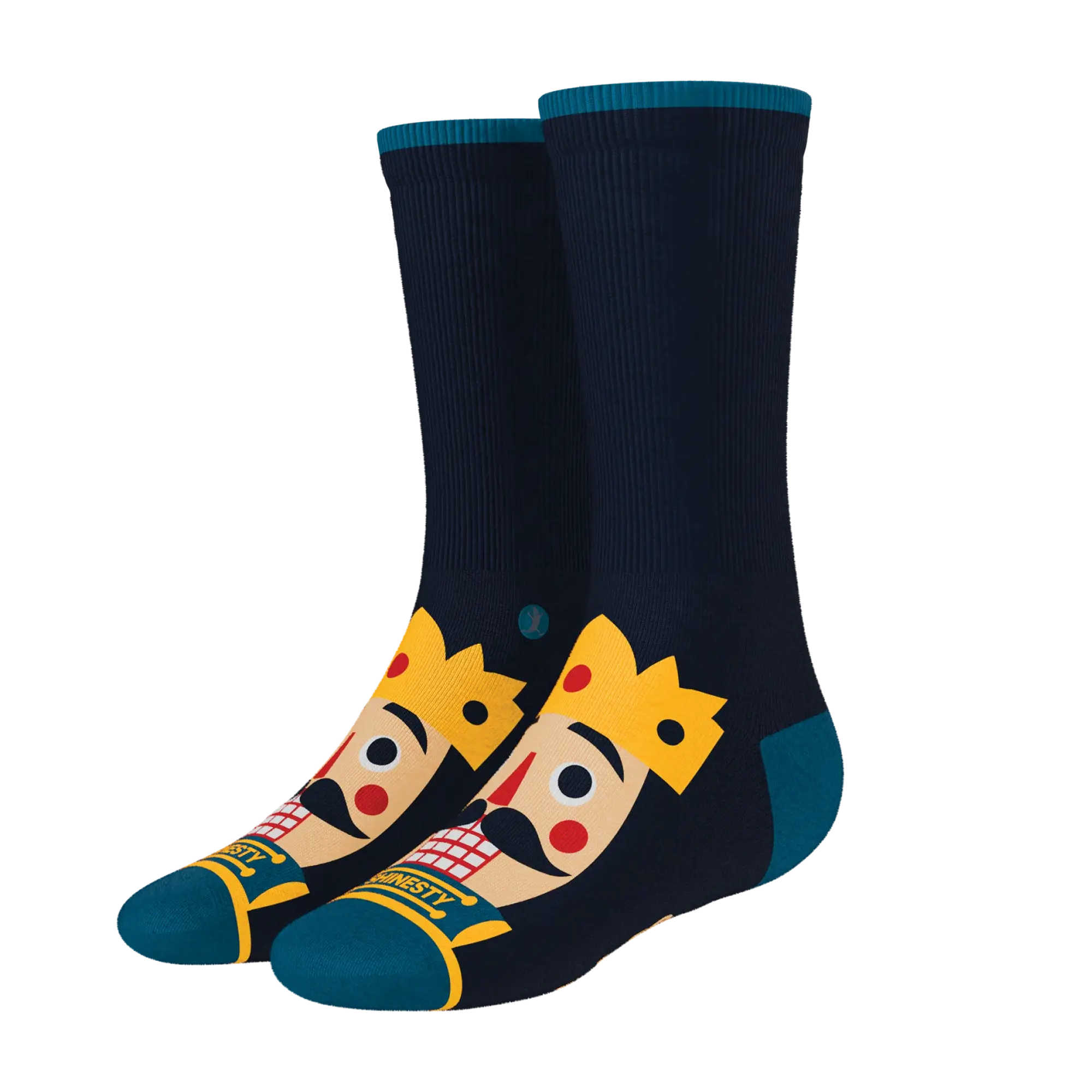 The Nut King | Nutcracker Heel Hammock™ Crew Socks - Shinesty - Flyclothing LLC