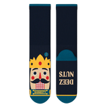 The Nut King | Nutcracker Heel Hammock™ Crew Socks - Shinesty - Flyclothing LLC