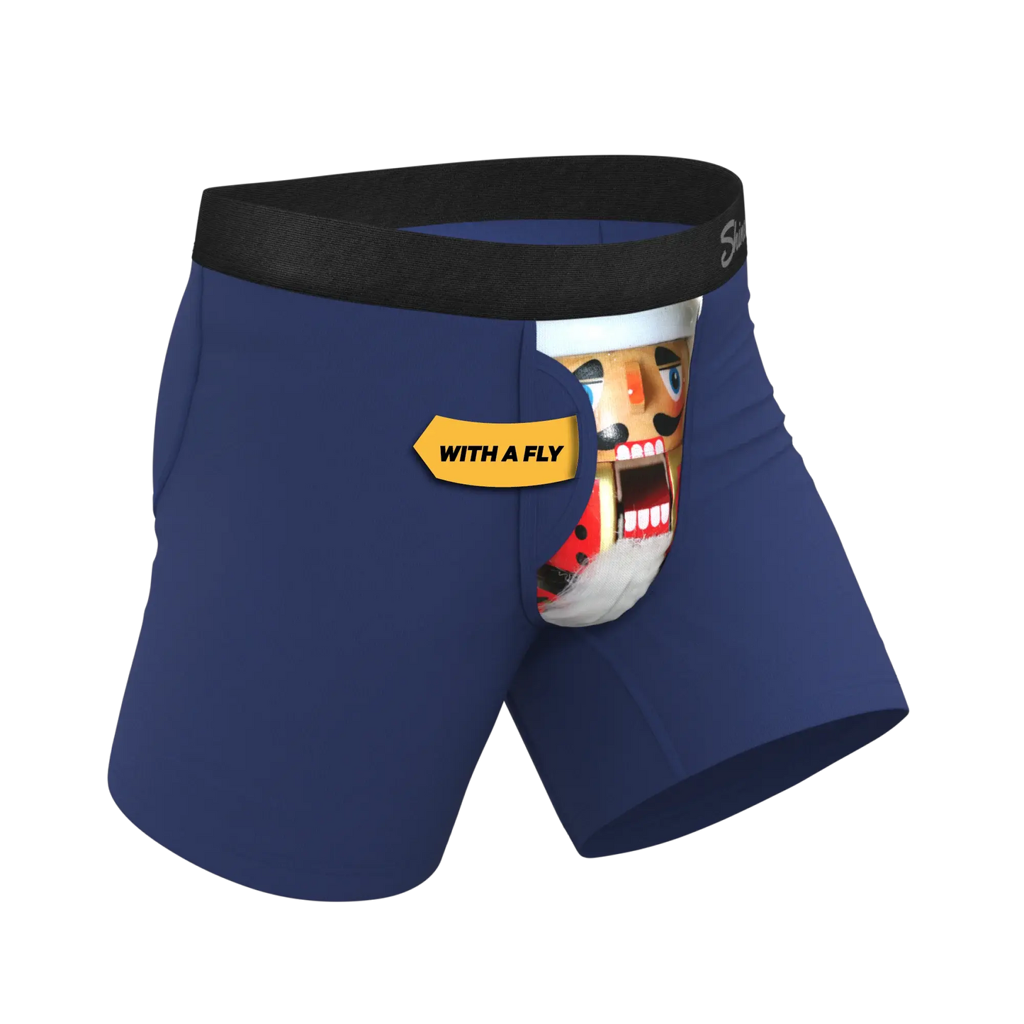 The Nutty Soldier | Nutcracker Ball Hammock® Pouch Underwear With Fly - Shinesty - Flyclothing LLC
