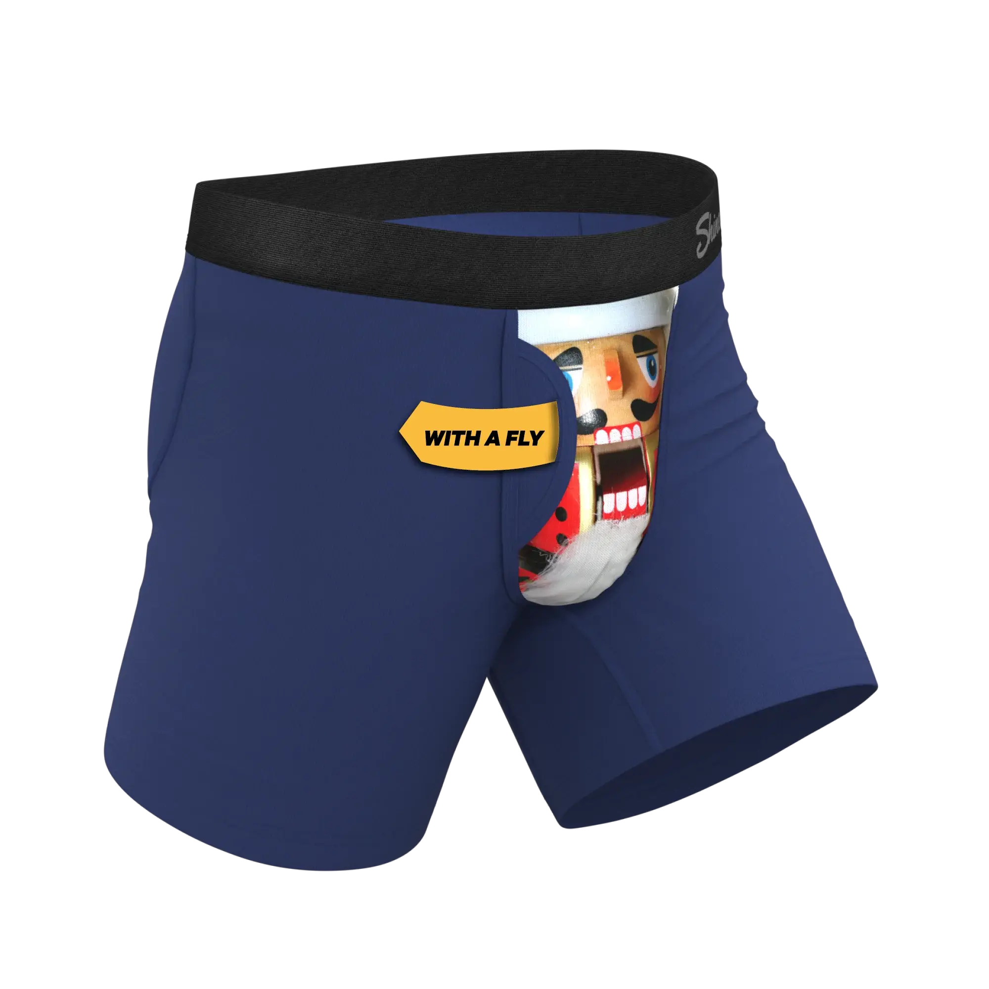 The Nutty Soldier | Nutcracker Ball Hammock® Pouch Underwear With Fly - Shinesty - Flyclothing LLC
