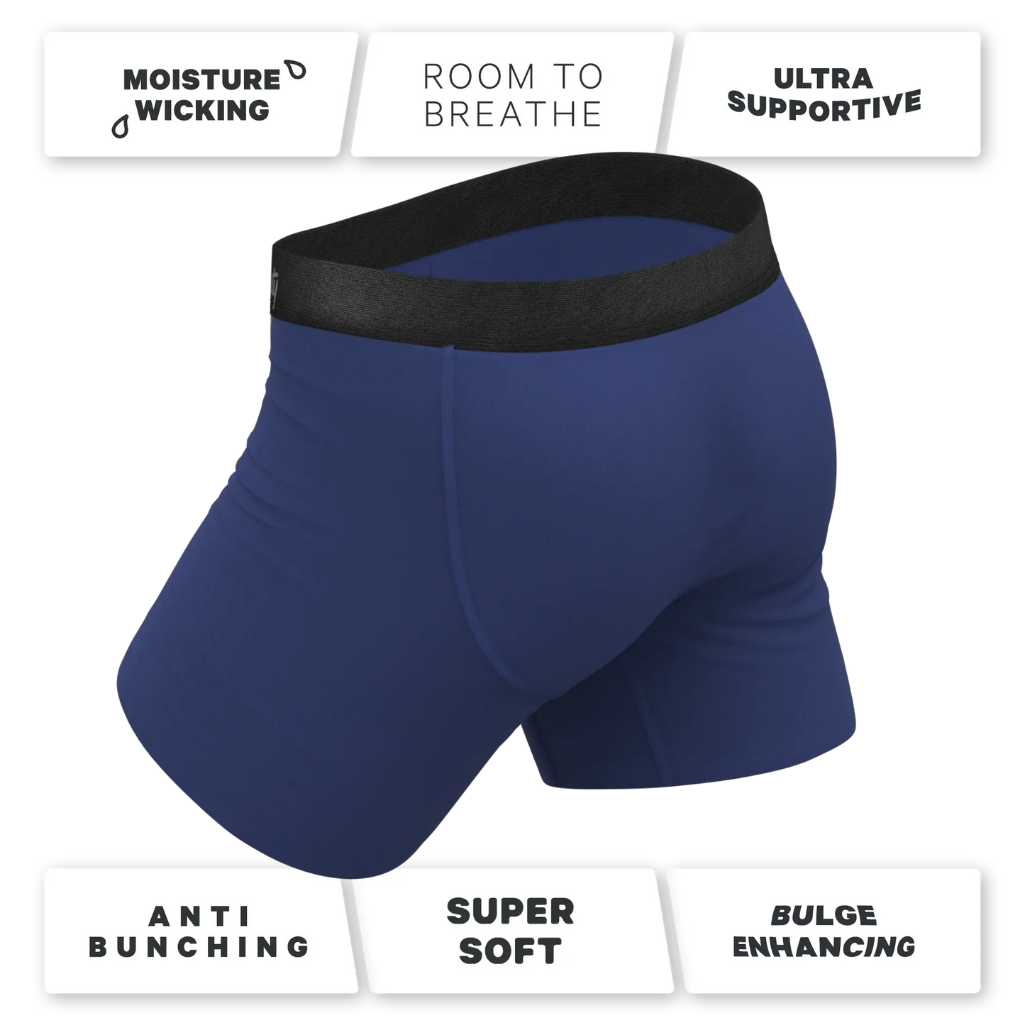 The Nutty Soldier | Nutcracker Ball Hammock® Pouch Underwear With Fly - Shinesty - Flyclothing LLC