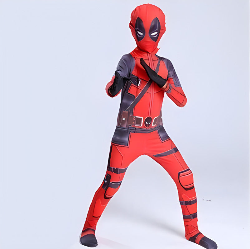 Deadpool tights kids costumes cosplay halloween Deadpool dance clothes anime costumes men - SHOMICOBOUTIQUE - Flyclothing LLC