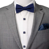 Mother of Pearl Diamond 5-Studs - Cufflinks.com - Flyclothing LLC