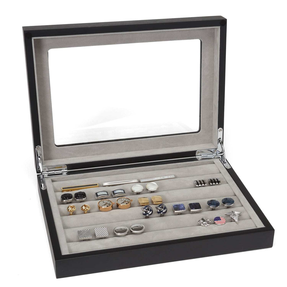Onyx Cufflinks Collector's Case - 36 pairs - Cufflinks.com - Flyclothing LLC