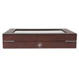 Espresso Cufflinks Collector's Case - 36 pairs