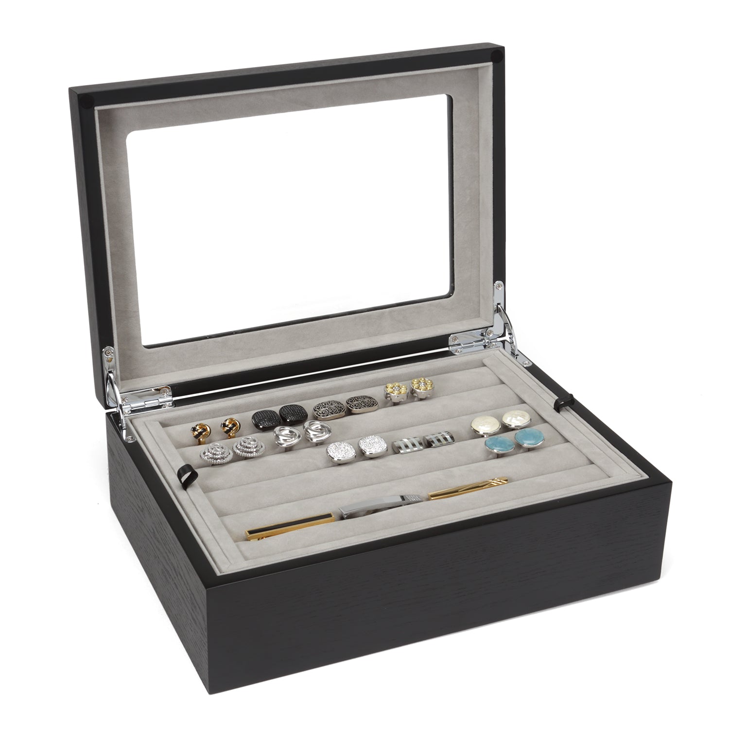 Onyx Cufflinks Collector's Case - 72 pairs - Cufflinks.com - Flyclothing LLC