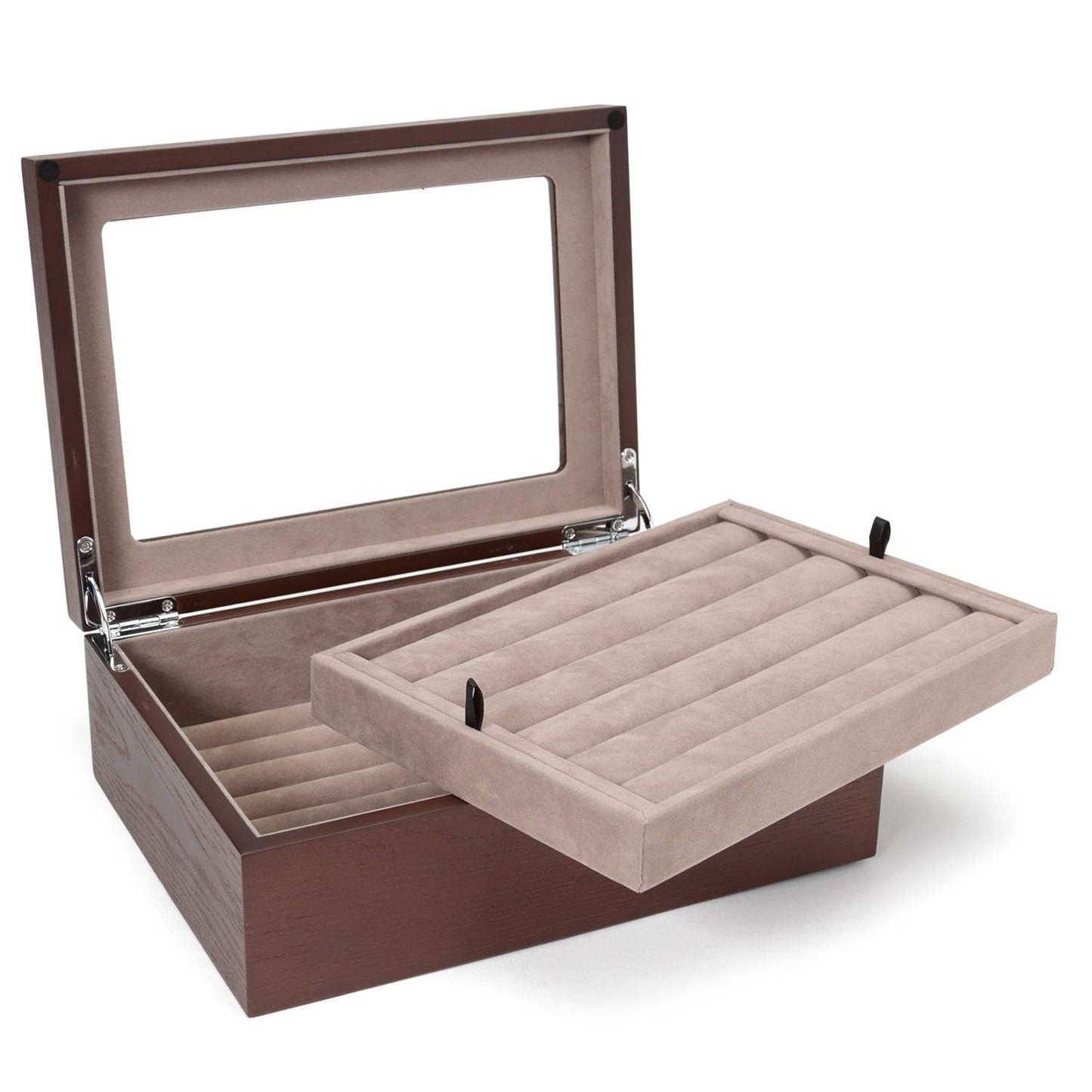 Espresso Cufflinks Collector's Case - 72 pairs - Cufflinks.com - Flyclothing LLC