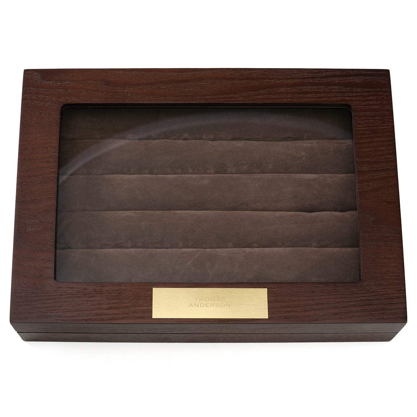 Espresso Cufflinks Collector's Case - 72 pairs - Cufflinks.com - Flyclothing LLC