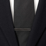 Gunmetal and Onyx Inlaid Tie Clip - Cufflinks.com - Flyclothing LLC