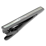 Gunmetal and Mother of Pearl Inlaid Tie Clip - Cufflinks.com - Flyclothing LLC