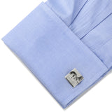 Custom Engraved Square Photo Cufflinks