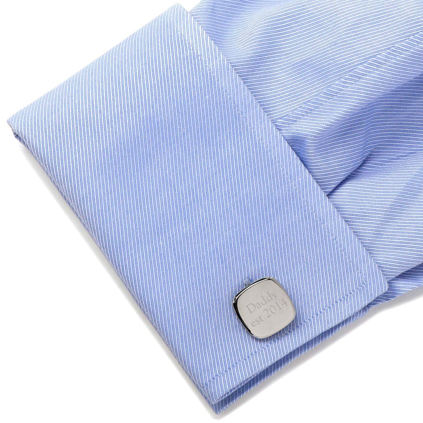 Daddy Established Engravable Cufflinks - Cufflinks.com - Flyclothing LLC